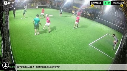 But de Ismael A - Simmons Simmons Fc