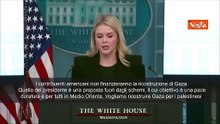 Portavoce Casa Bianca: "I contribuenti americani non finanzieranno ricostruzione Gaza"