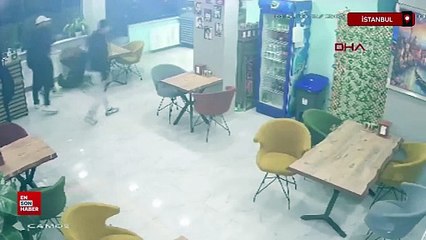 İstanbul’da sahibiyle tartıştıkları iş yerini pala ve silahla bastılar