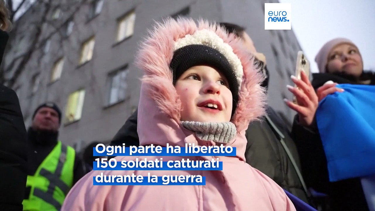 Guerra in Ucraina, scambio di 150 prigionieri di guerra tra Kiev e Mosca