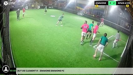 But de Clement R - Simmons Simmons Fc