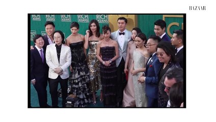 Michelle Yeoh Was Walking On Cloud Nine in Her Oscars Dress | Fashion Flashback | Harper's BAZAAR