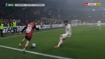 La réduction du score du Bayer Leverkusen - Football - Coupe d'Allemagne