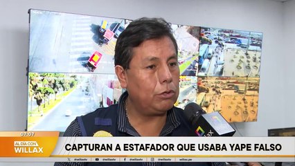 CAPTURAN A ESTAFADOR QUE USABA YAPE FALSO | Willax