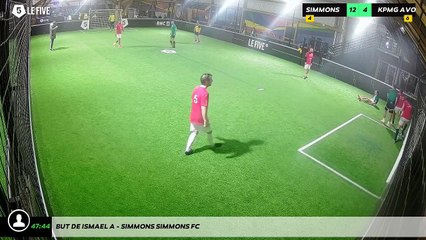 But de Ismael A - Simmons Simmons Fc