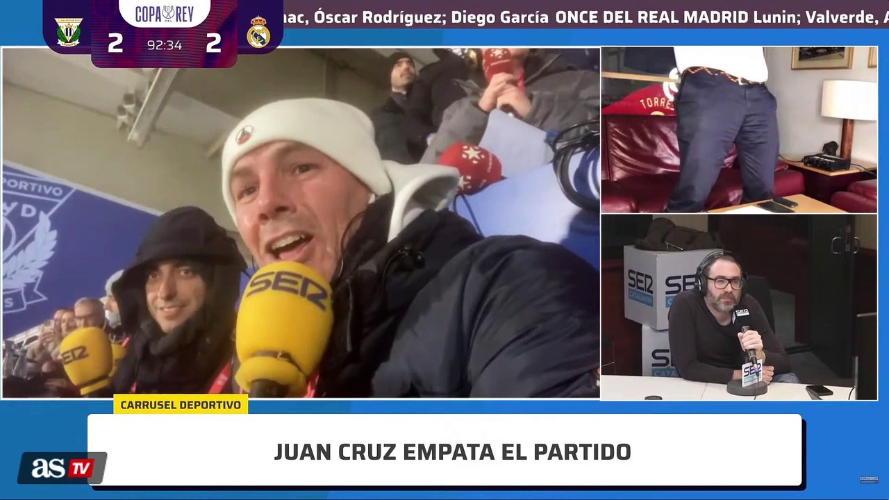 Golazo de Gonzalo García en el 93: Leganés 2 - Real Madrid 3