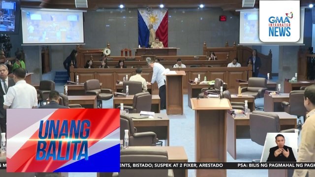 Articles of impeachment laban kay VP Duterte, na-transmit ng Kamara sa Senado kahapon | Unang Balita