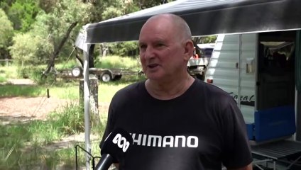 Rogue crocodile spotted at Rainbow Beach, possibly driven south by North Queensland storms