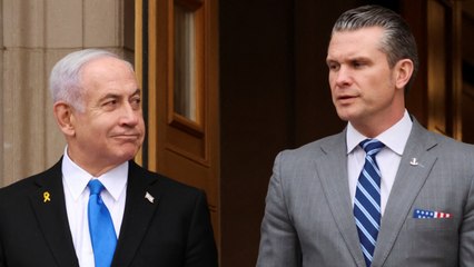 Hegseth recibe a Netanyahu en el Pentágono