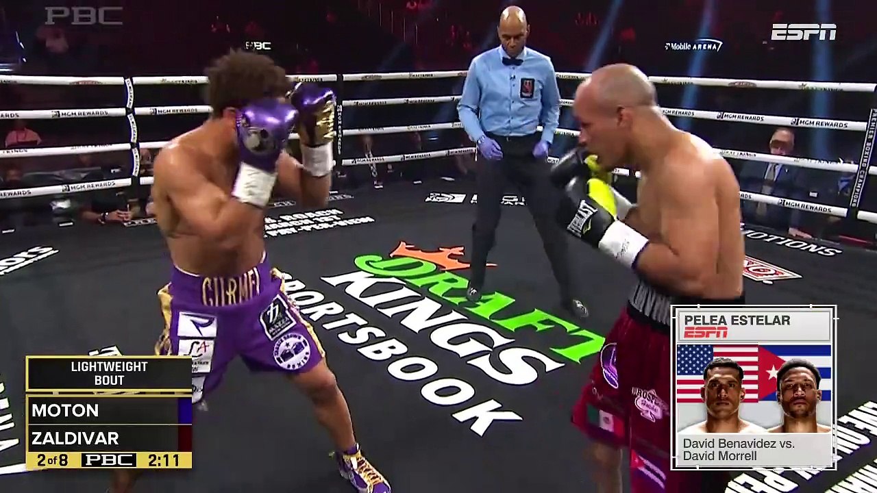 Curmel Moton vs. Frank Zaldivar (01-02-2025) Full Fight