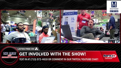 Former Oilers tackle Brad Hopkins joins The Drive LIVE from Radio Row