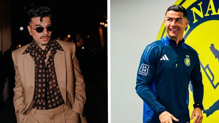 Cristiano Ronaldo festeja sus 40 años y Rauw Alejandro le canta el "Happy Birthday"