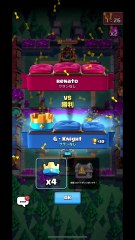 [Clash Royale] -25- Beginner played 1 month to get 4500 trophy at 2 day