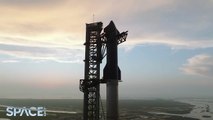 Amazing Aerial Footage Of SpaceX Starship Ahead Of A Space Launch