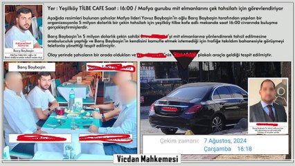 704 - Tarihi Sultanahmet köftecisinin oğlu Barış Baybaşin MİT'e infazlar yaptırıyor, MİT'e çek senet tahsilatı yaptırıyor, Polise uyuşturucu taşıtıyormuş (video) 7.31 dk