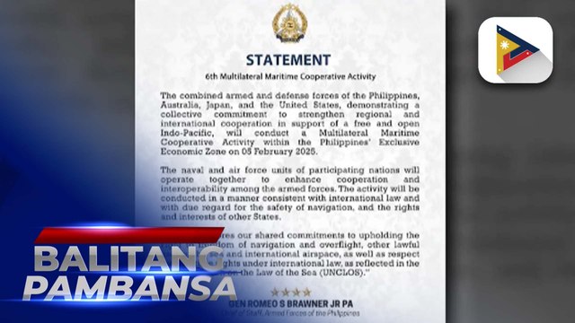 6th Multilateral Maritime Cooperative Activity ng Pilipinas, Australia, Japan, at U.S., umarangkada na