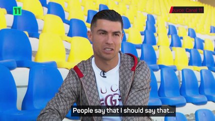 Ronaldo says he has no titles missing in his career