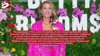 Blake Lively faces defamation lawsuit
