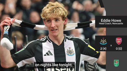 Howe saw the 'very best' of Newcastle in semi-final win