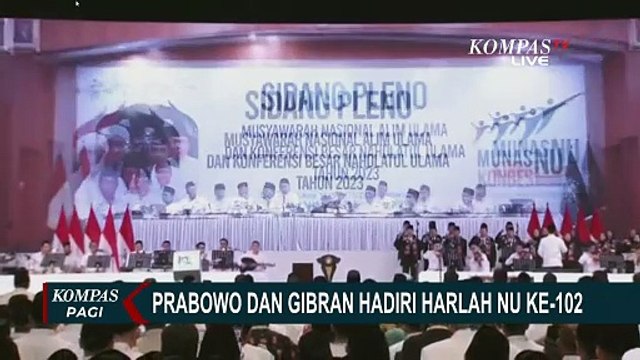 Hadiri Harlah NU, Presiden Prabowo Bicara Komitmen Pemerintah Bebas Penyimpangan dan Korupsi