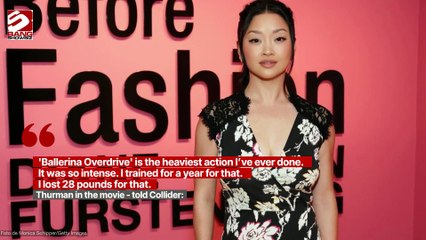 Lana Condor 'lost 28 pounds for Ballerina Overdrive'