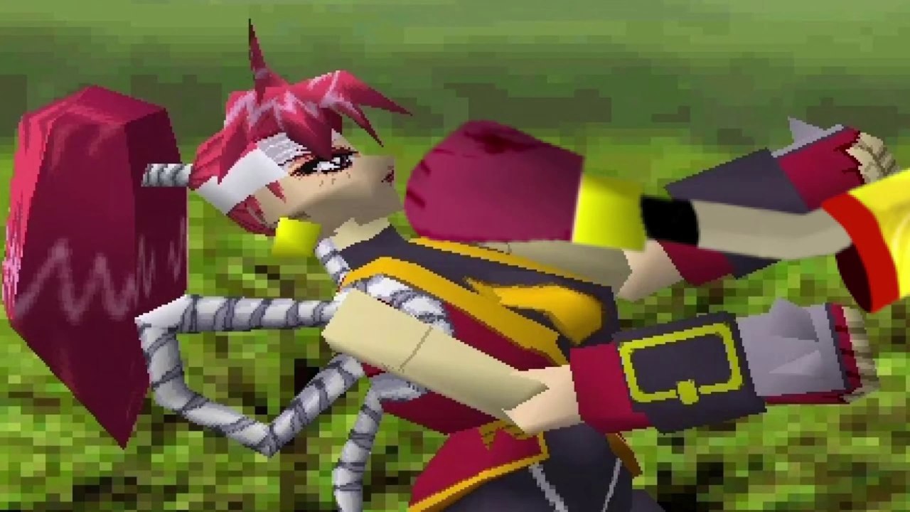 [PS] Saber Marionette J: Battle Sabers [Female wrestler / Bloodberry]