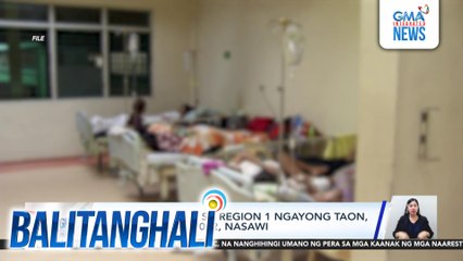Kaso ng dengue sa Region 1 ngayong taon, umabot na sa 470; 2, nasawi | Balitanghali