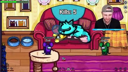 SSUNDEE's Hilarious Cat Impostor Gameplay in Among Us 🐱