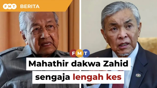 Prosiding komital Zahid demi tangguh perbicaraan libel, kata Dr M