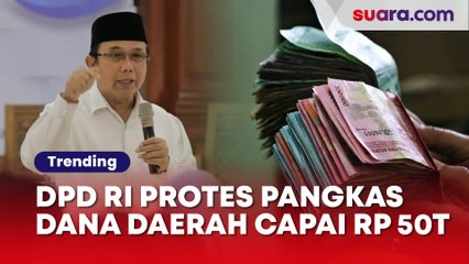 Dana Transfer Daerah Dipangkas Rp50 Triliun, DPD RI Marah ke Sri Mulyani: Ini Hak Daerah!