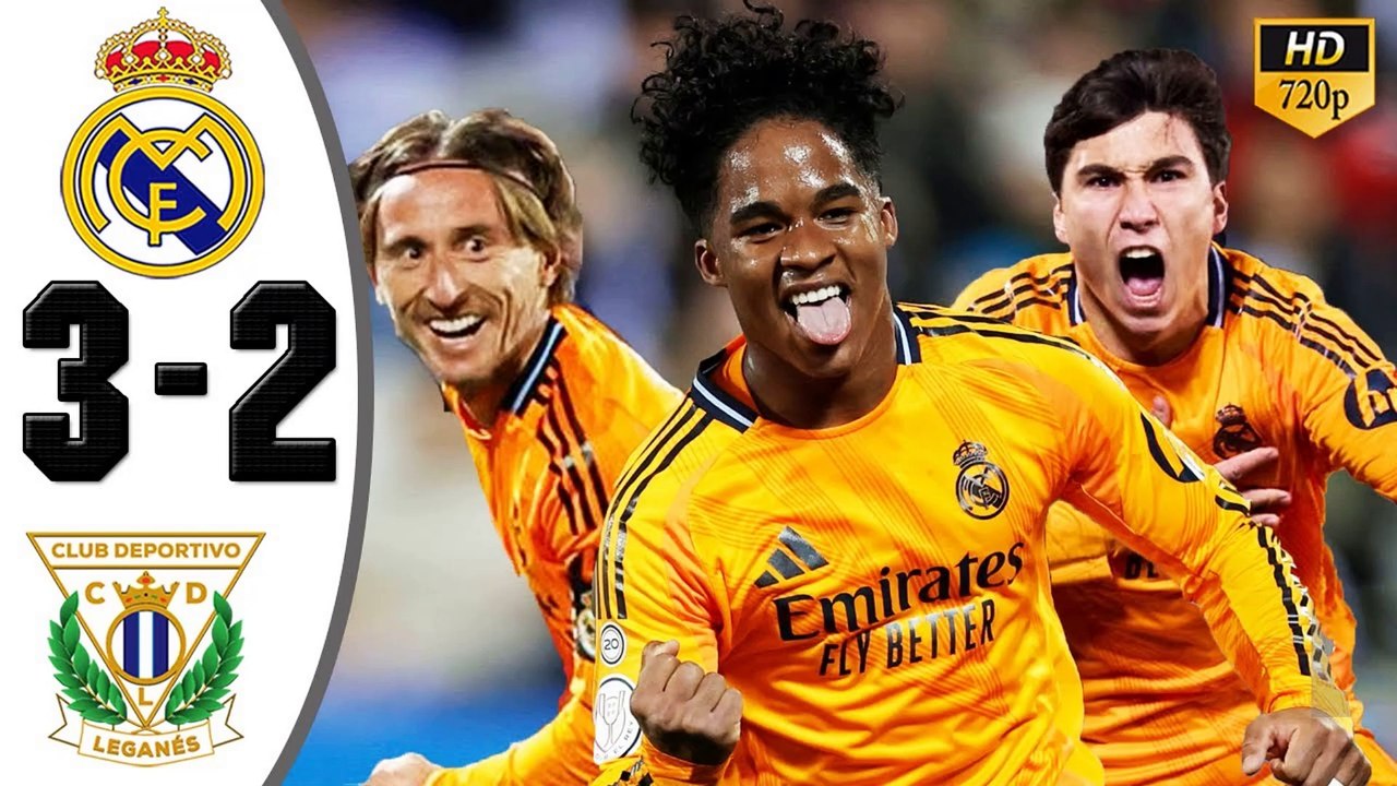 Real Madrid vs Leganes 3-2 Highlights & All Goals 🔥 Copa del Rey 2025 | Quarter-finals