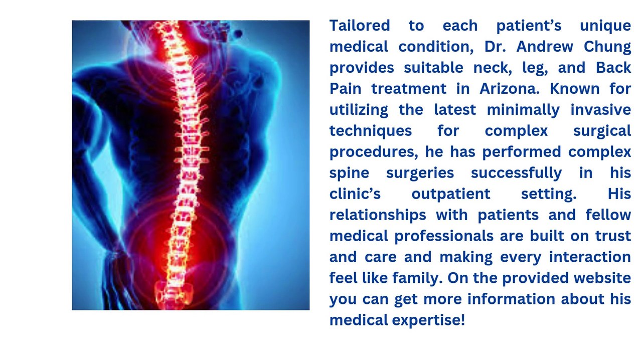 Disc Replacement Surgery Phoenix