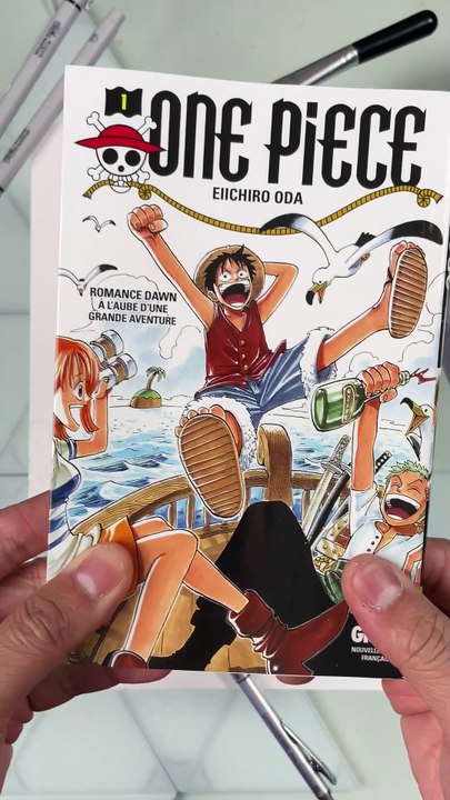 Dessin de Makima dans le style One Piece