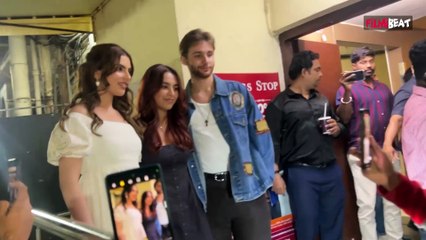 Suhana Khan, Aaliyah Kashyap, Vedang Raina ‘Loveyapa’ की Screening पर पहुंचे |FilmiBeat