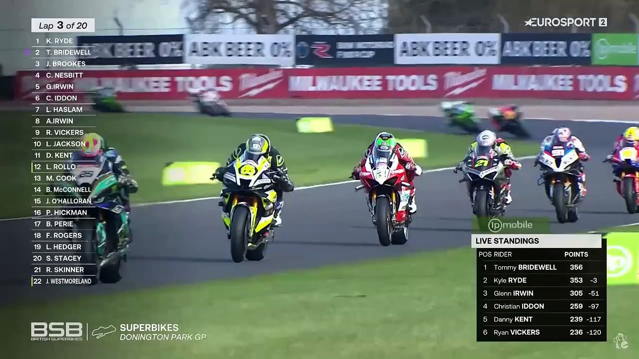 BSB 2024. Round 10. Donington Park Race 1