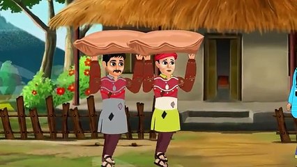 Hindi Cartoon Stories in Winter Rich Daughter