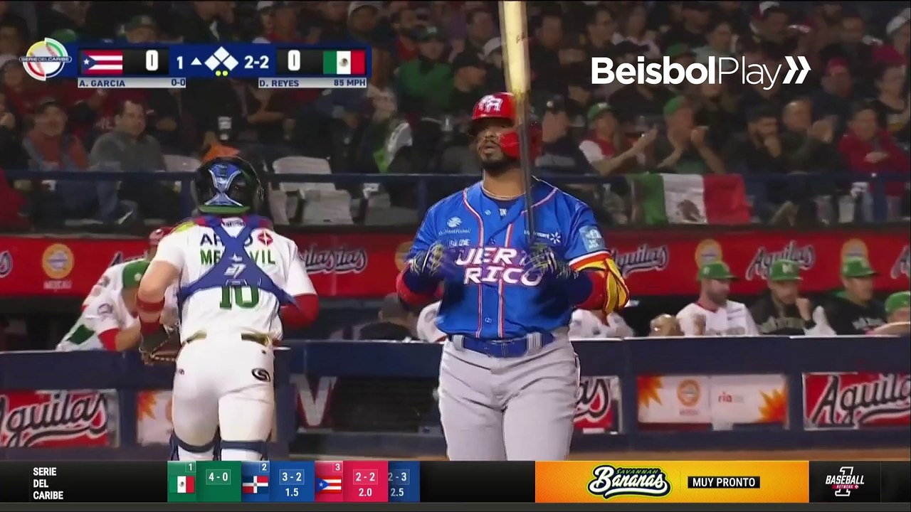 Resumen SERIE DEL CARIBE Indios de Mayagüez vs Charros de Jalisco | Puerto Rico vs México | 05 febrero 2025