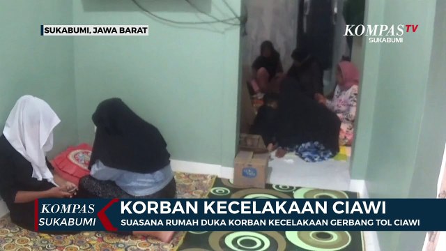 Suasana Rumah Duka Korban Kecelakaan Gerbang Tol Ciawi