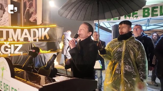 Tülay Hatimoğulları Hatay'da düzenlenen anma törenlerine katıldı