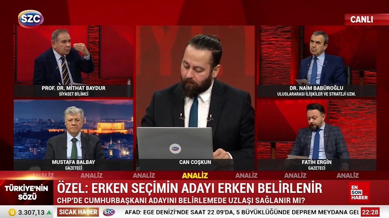 Sözcü TV'de Ekrem İmamoğlu eleştirisi: Sen önce depreme karşı İstanbul'u koru