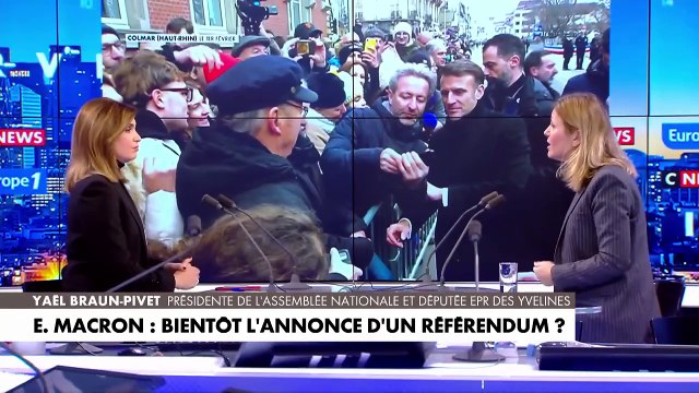 «Je propose que l'on modifie la Constitution pour nous permettre d'interroger les Français», assure Yaël Braun-Pivet