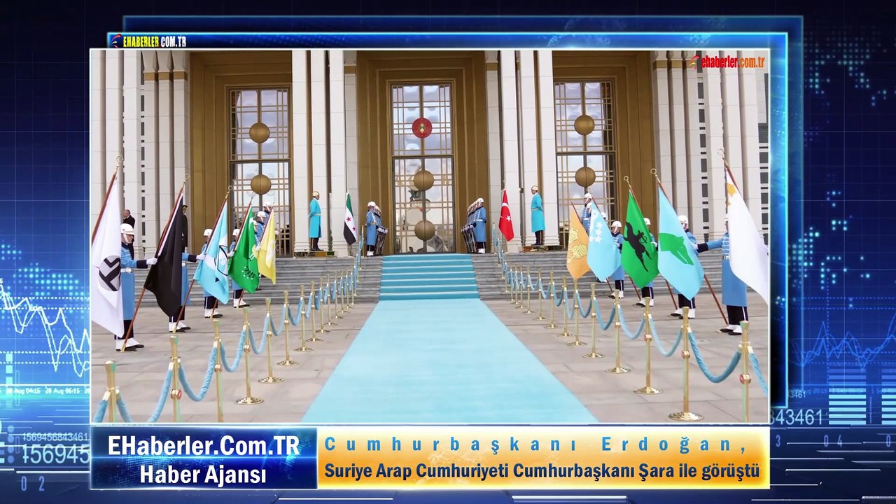 Cumhurbaşkanı Erdoğan, Suriye Arap Cumhuriyeti Cumhurbaşkanı Şara ile görüştü