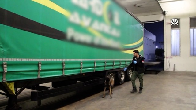 Kapıkule'de bir tırda 67 kilogram uyuşturucu ele geçirildi