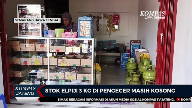 Stok Elpiji 3 Kg di Pengecer Masih Kosong