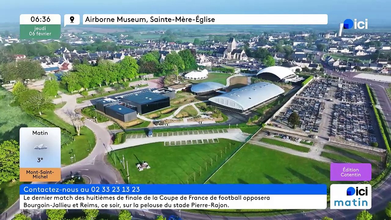 06/02/2025 - ici matin par ici Cotentin en vidéo