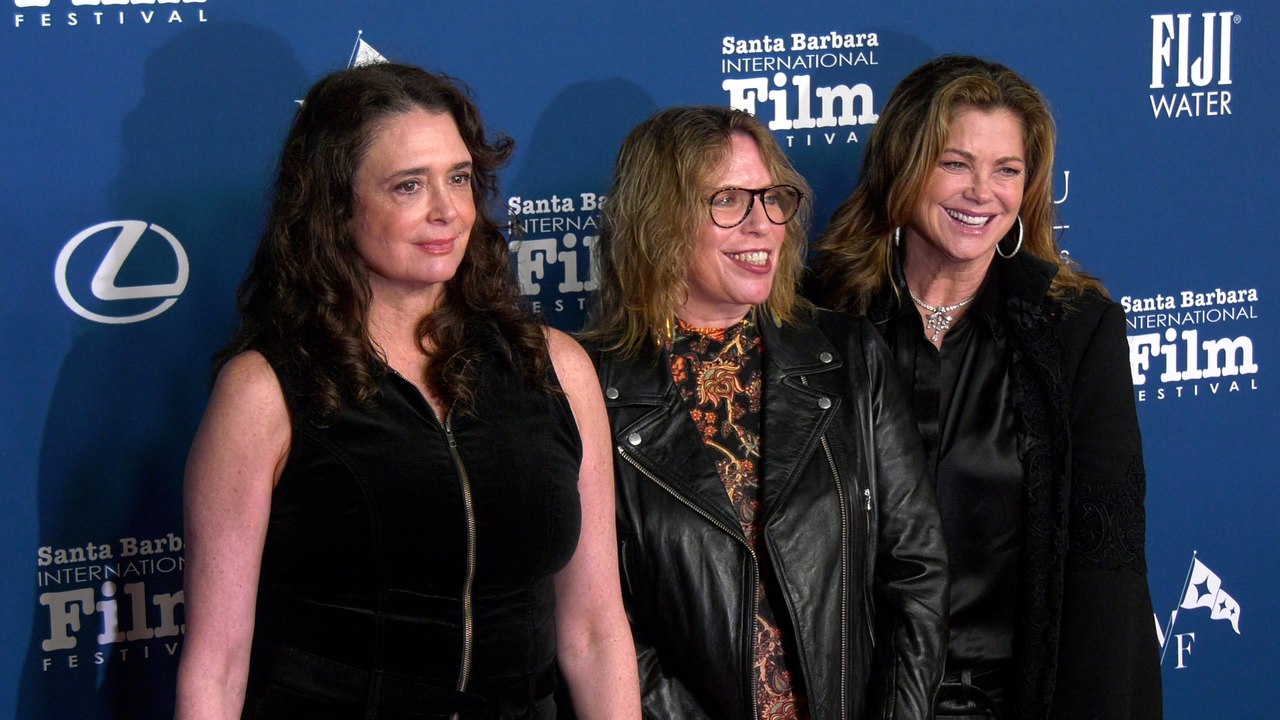 Stacey Williams, Jill Campbell, and Kathy Ireland 2025 SBIFF "Maltin Modern Master Award" Red Carpet