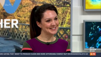 Laura Tobin weather forecast for the UK (06/02/2025)