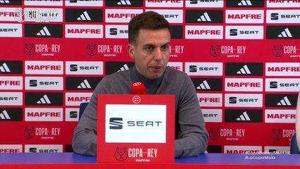 Borja Jiménez: "Hicimos méritos para no perder en 90 minutos"