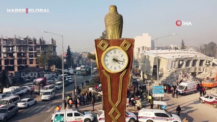 Adıyaman saat kulesi 2 yıldır 04.17'yi gösteriyor