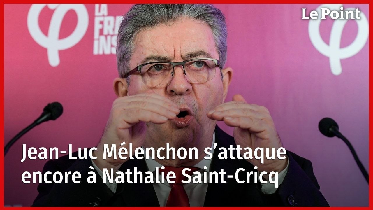 Jean-Luc Mélenchon s’attaque encore à Nathalie Saint-Cricq